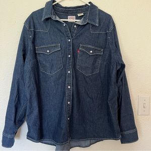 Levi Strauss Co. Denim Women’s Button Down Blouse